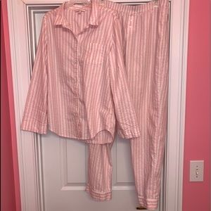 Victoria’s Secret Striped Pajama Set